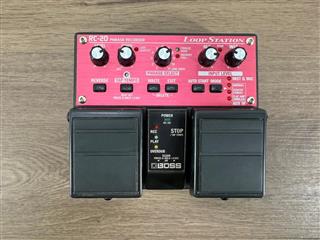 BOSS RC-20 LOOP STATION EFFECTS PEDAL, NO POWER ADAPTOR